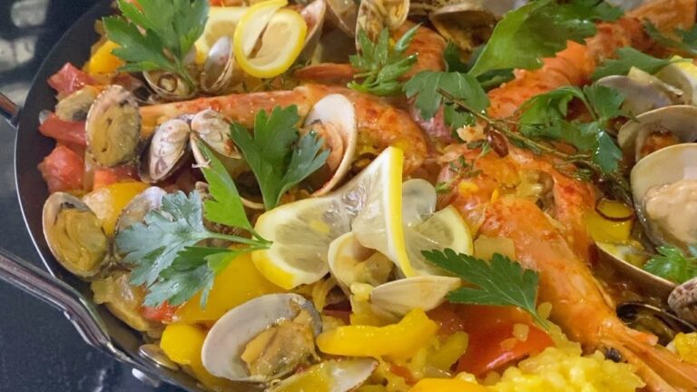 【料理レシピ】 パエリア