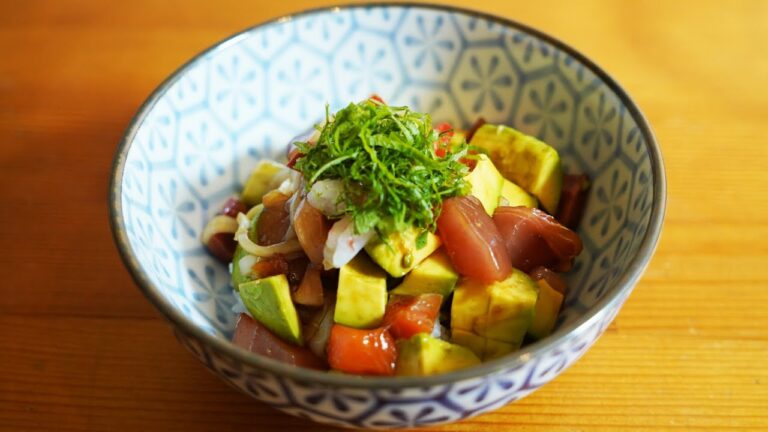 【簡単レシピ】アボカド海鮮丼  Seafood don Mar.2020