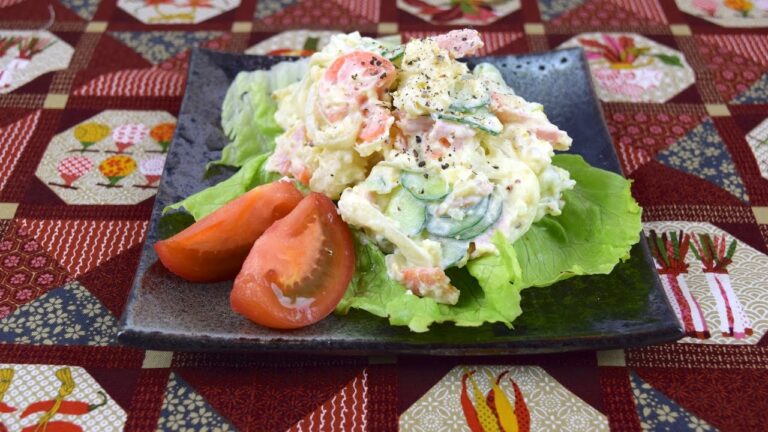 レンチンポテトサラダレシピ　Oishiy Japan おぃしぃ - 料理レシピ動画