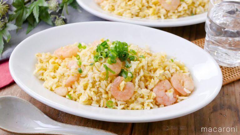 【海老チャーハン】プリプリのえびがたまらない！中華献立に♪｜macaroni（マカロニ）