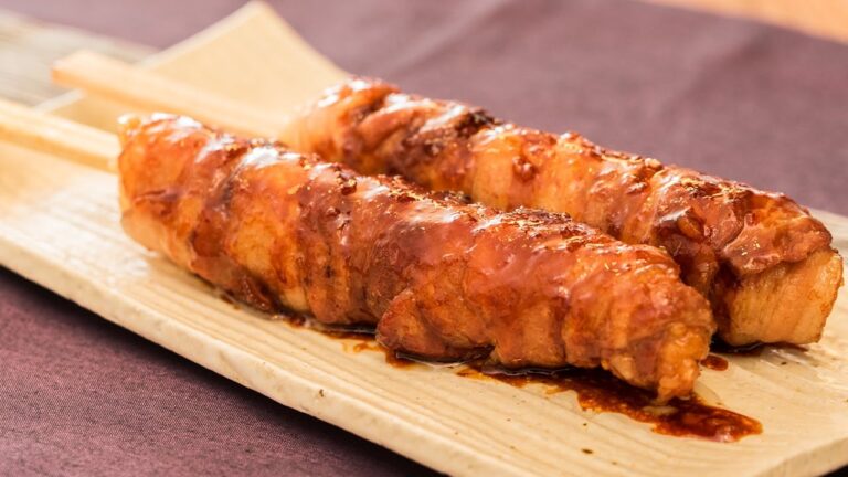 ぐるぐる肉巻きおにぎり棒