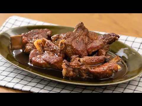 スペアリブのバルサミコ煮込み