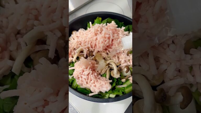 【ダイエットにはこれ】具沢山鶏だしスープ