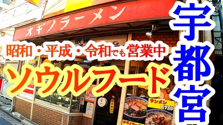 令和でも現役！団塊世代にはたまらない宇都宮のソウルフード！オギノラーメン【宇都宮市池上町】Japanese Food -Ramen- in Utsunomiya