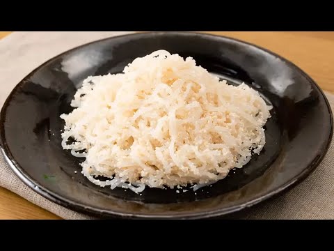 しらたきのたらこ炒め