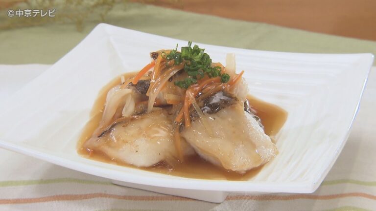 食卓のひみつ「やさしい味付け　タラの野菜あんかけ」キャッチ！2020/1/15放送