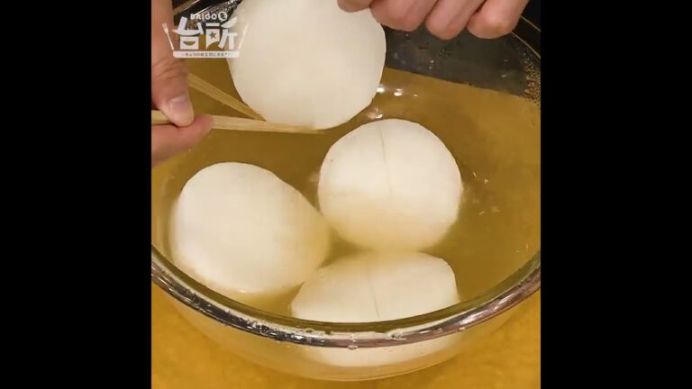 【DAIGOも台所】ふろふき大根のそぼろあん｜短時間でしっかり味しみ♪