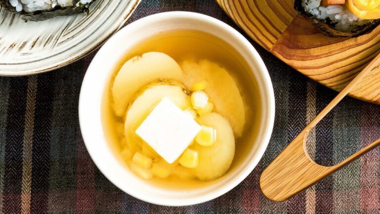 新じゃがバターみそ汁