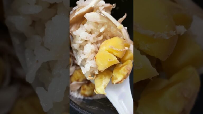 栗ときのこの炊き込みご飯🍚作ったよ 🥰クックパッドレシピに、載せています ☺️ https://cookpad.com/recipe/6972808?view=single