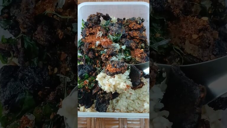 Vegan Box Meal เห็ดขมทอด รสไม่ขม l กินดีมีสมดุลแบบวีแกน