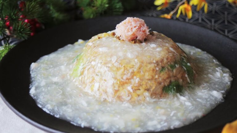 【本格中華🇨🇳】カニあんかけチャーハン🦀