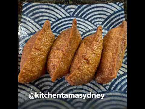 Let’s make inari sushi! (いなり寿司の作り方)