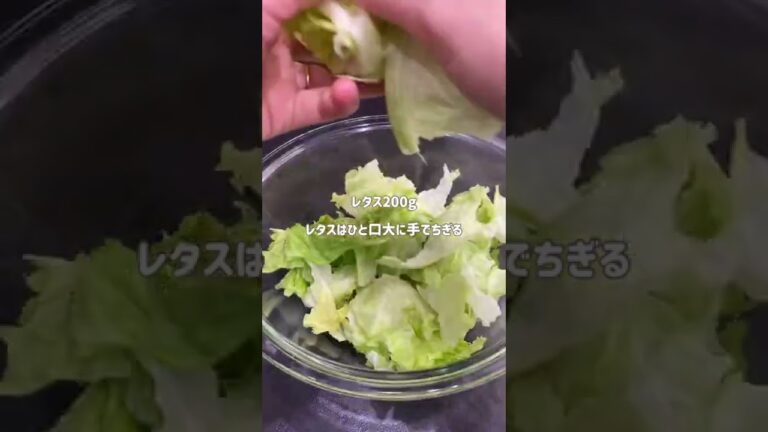 抱えて食べたい♪無限レタス