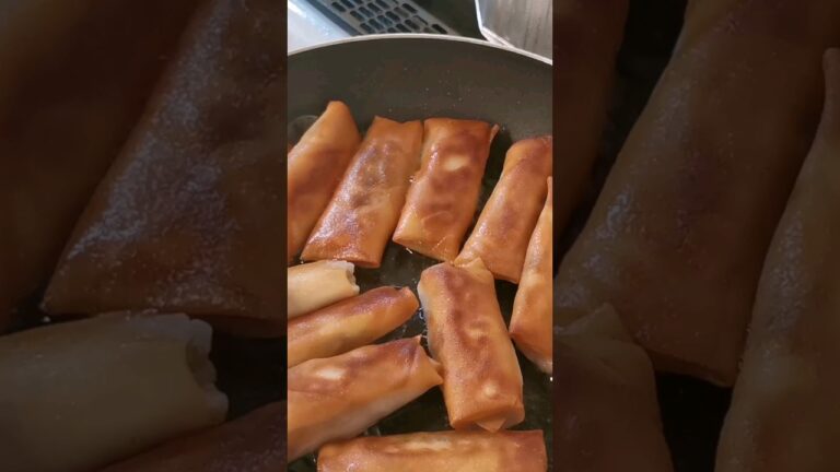 二人暮しのパリパリ春巻き