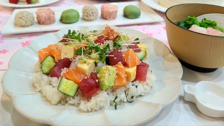 【お祝いご飯】ひな祭りに『ばら寿司』と『蛤のお吸い物』を作りました