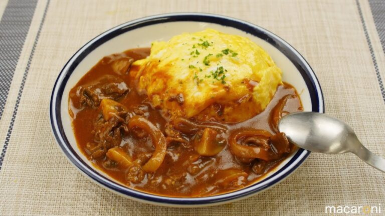 【基本のレシピ】ふわふわ卵の 濃厚 オムハヤシの レシピ 作り方