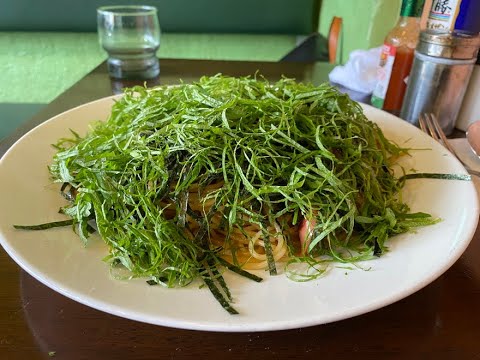 築地場外『フォーシーズン』で大葉まみれの絶品和風スパゲティを堪能する