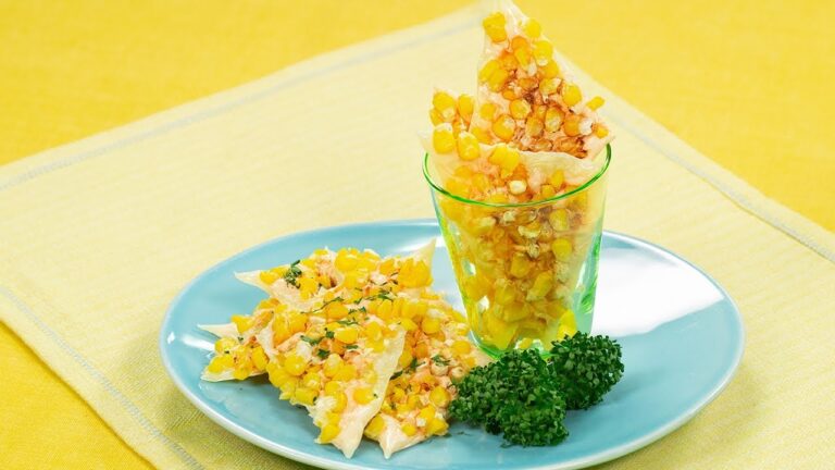 生とうもろこしのパリパリチーズ焼き