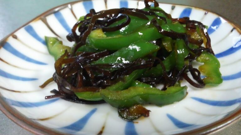 超簡単 ピーマンの塩こんぶ炒め