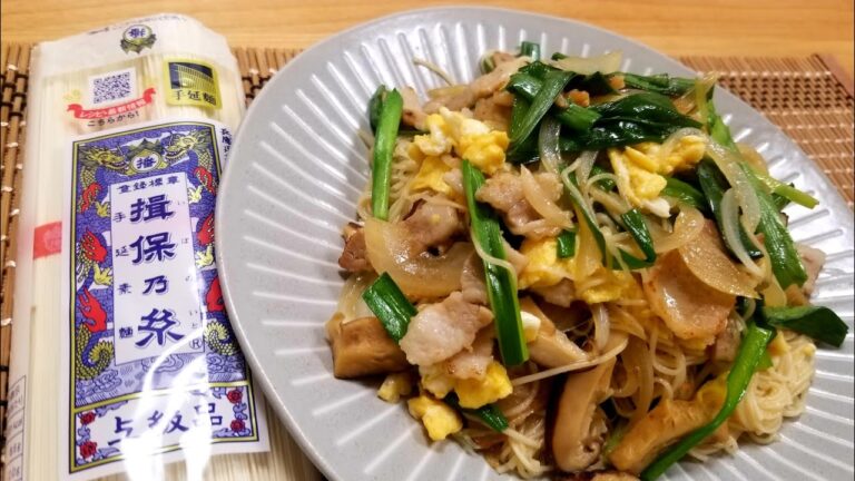 絶対失敗しない！素麵チャンプルの作り方を教えます❗😄👋
