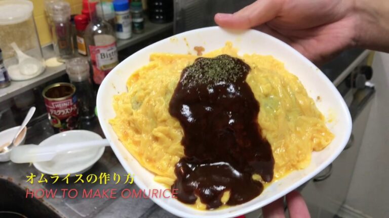 ふわふわオムライスの作り方　-How to make "OMURICE"-
