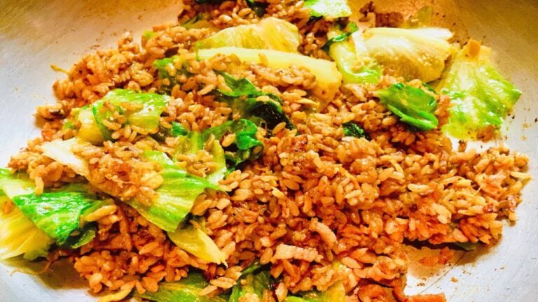【坦々レタスチャーハン】～シャキシャキレタスと赤みそと粉山椒の香り～