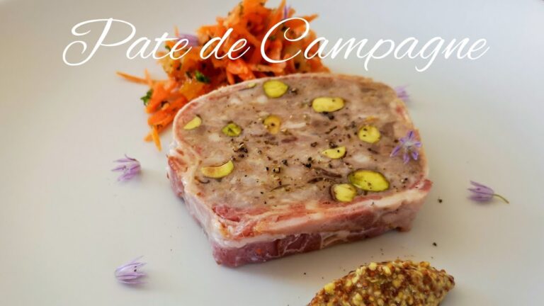 【ビストロの定番】パテ ド カンパーニュの作り方！！フランス料理
