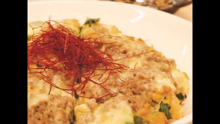 ヘルシーな変り種 大豆粉のチーズチヂミ