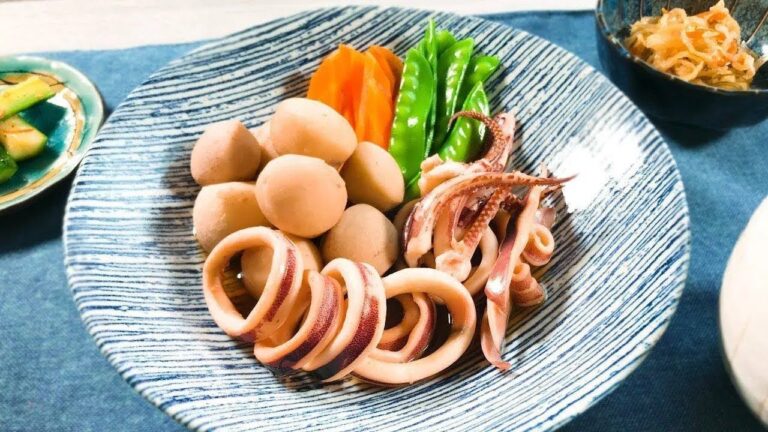 いかとさといもの煮物