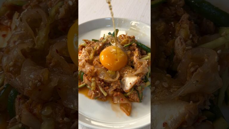 毎日食べたいビビン麺レシピ #ライスペーパー #food