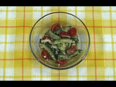 【季節の野菜レシピ】オクラときゅうりのゴママヨ和え