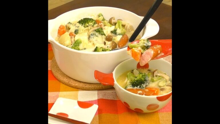 寒い夜はコレに決まり！とろ～り「豆乳チーズ鍋」