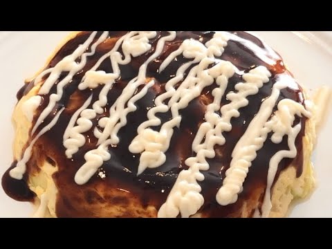 【ダイエットレシピ】豆腐のふんわりお好み焼きがうまっ♪ #shorts