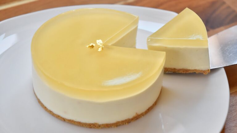 ぷるるん柚子ゼリーも美味しい♡柚子のレアチーズケーキの作り方☆柚子とはちみつのゼリーと柚子の風味たっぷりレアチーズの組み合わせが最高♡