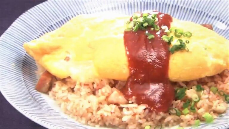 和風わさびオムライス