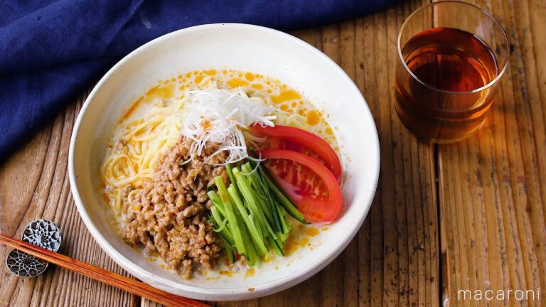 簡単アレンジ♪担々麺風冷やし中華