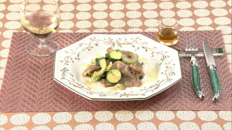 【DAIGOも台所】豚肉とズッキーニのペッパーソテー｜旬のズッキーニでちょい足しおかず♪