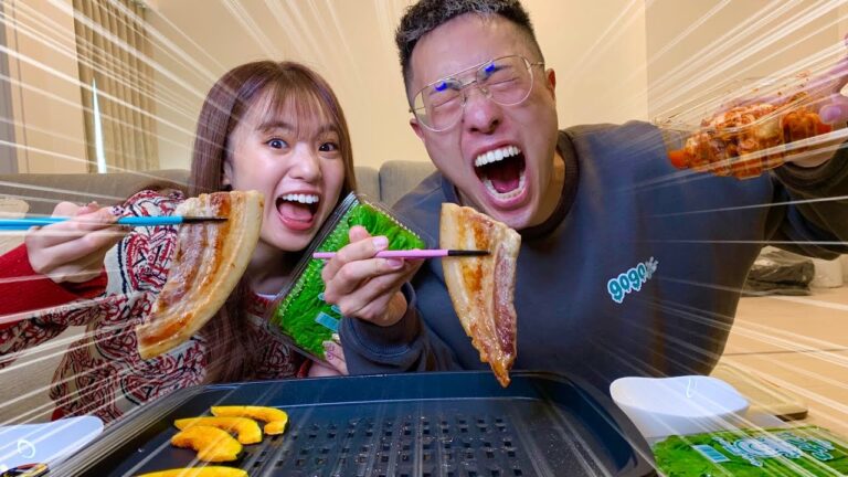 兄妹でサムギョプサル食べてるだけで18禁になるの草