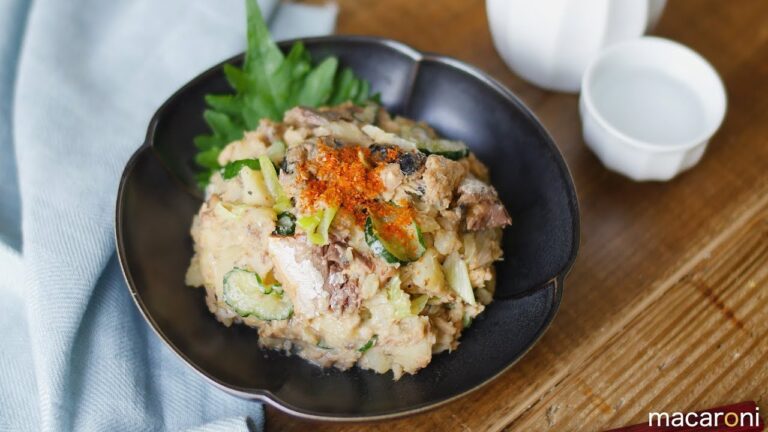 ごろっとコク旨！さばみそポテトサラダ のレシピ 作り方