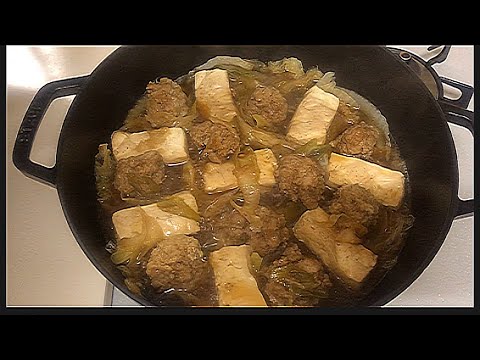 スープが旨い！豆腐と肉団子鍋【STAUB】ブレイザー28