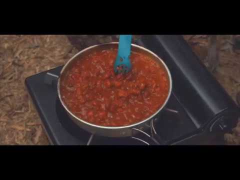 簡単キャンプ飯！　チリビーンズ　チリコンカン！