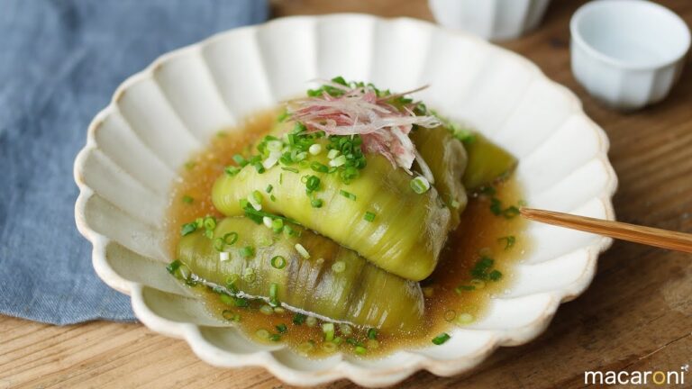 レンジで簡単「ロールなす」 のレシピ 作り方