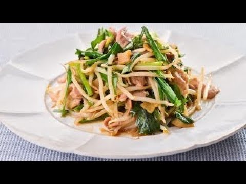 豚ばらのニラもやし炒めのレシピ　|　料理サプリ