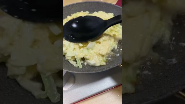 豆腐で作るダイエットお好み焼き✨#shorts