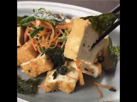 お肉なしなのに満足ボリューム 厚揚げと3種野菜の炒めナムル ｜ moguna[モグナ]