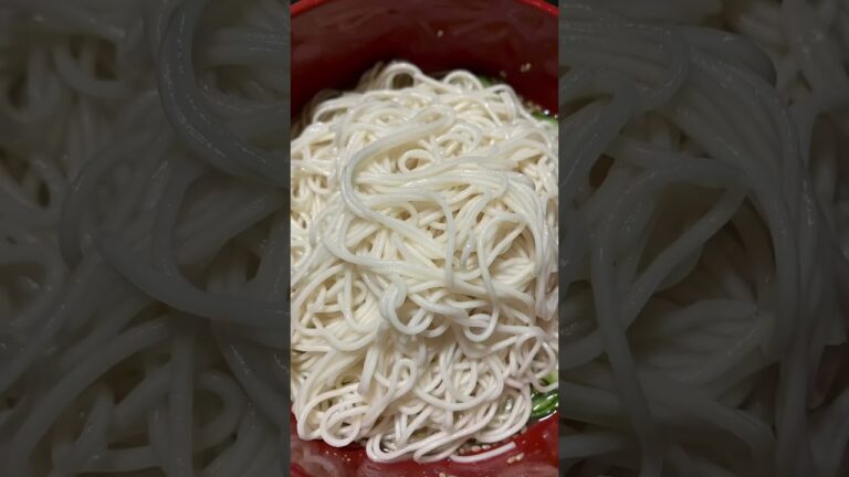 豚しゃぶそうめん #正直レシピ #杏戸ゆげ