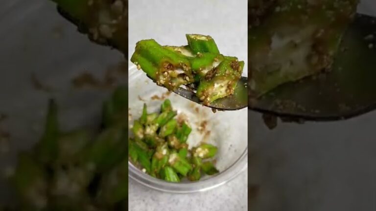簡単料理！オクラは生のまま食べる派！ごま和えでスピード料理