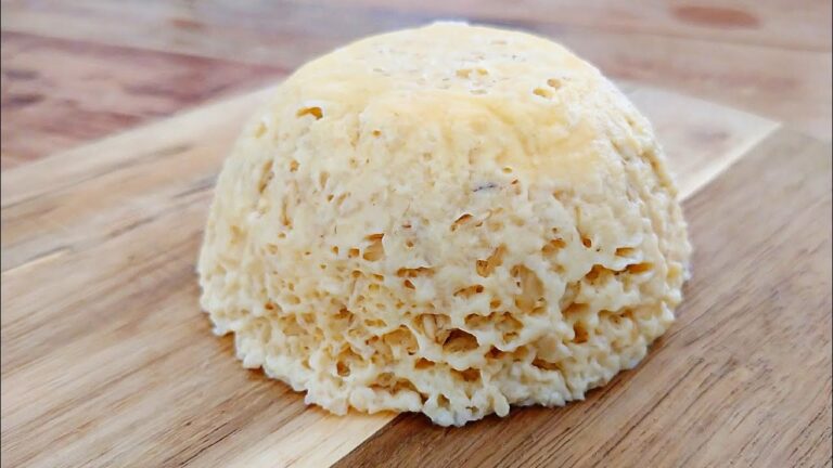 朝食に【レンジで3分】超簡単！ふわっふわオートミール蒸しパンの作り方