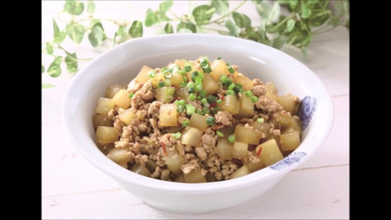 19 08_大根の鶏そぼろ煮