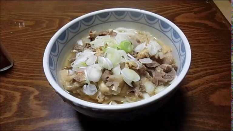 牛肉うどん　作り方　麺つゆとすき焼きのたれブレンド？